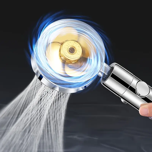 Propeller Driven Shower Head